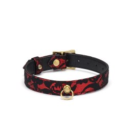 Obróżka Victorian Garden Lace And Pu Choker Liebe Seele