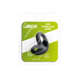 Pierścień erekcyjny Gemini Hypersoft Dual Cockring Brutus
