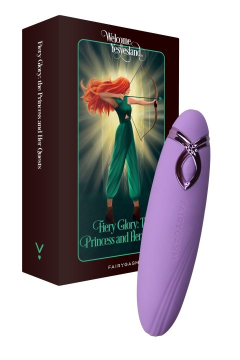 Stymulator Łechtaczki Pleasurearrow Violet FairyGasm