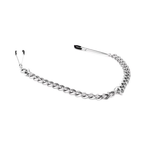 Tweezer Nipple Clamps Silver Brutus