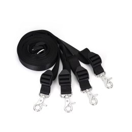 Underbed Webbing Accessory With Clips In Silver Liebe Seele