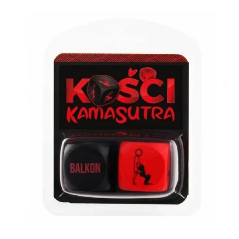 Kości kamasutra czerwono-czarne Grammi