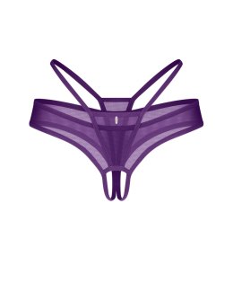Stringi otwarte fioletowe Vibres L/XL Obsessive