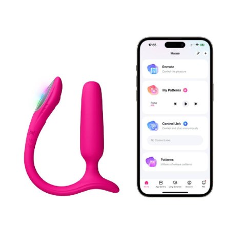 Wibrator analny sterowany aplikacją Lush Anal Lovense
