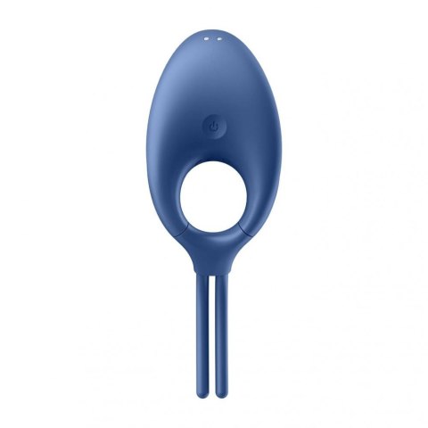 Wibrujący pierścień erekcyjny Swordsman Blue Satisfyer