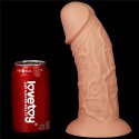 DILDO 9.5'' REALISTIC CURVED DILDO