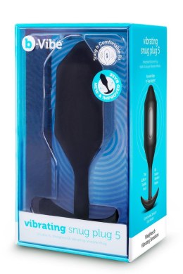 orek analny Vibrating Snug Plug 5 Black b-Vibe