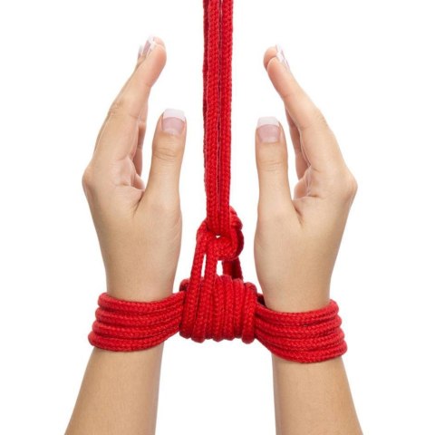 LINA FETISH BONDAGE ROPE 10M CZERWONA