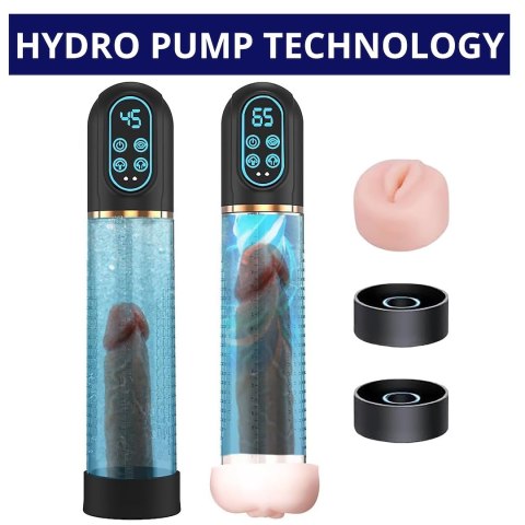 AUTOMATYCZNA POMPKA DO POWIĘKSZANIA PENISA 2W1 HYDRO PUMP EROSPACE MEN'S PLAY B13