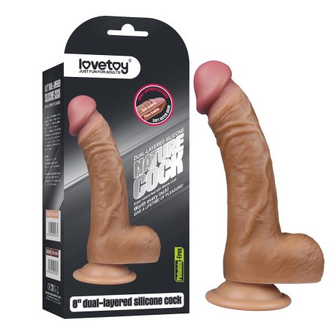 DILDO 8'' NATURE COCK