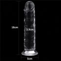 DILDO FLAWLESS CLEAR DILDO 7.0''