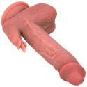 PODGRZEWANE DILDO Z RUCHEM POSUWISTO-ROTACYJNYM I STYMULACJĄ ŁECHTACZKI EROSPACE NATURAL PLAY D7
