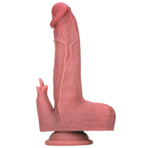 PODGRZEWANE DILDO Z RUCHEM POSUWISTO-ROTACYJNYM I STYMULACJĄ ŁECHTACZKI EROSPACE NATURAL PLAY D7
