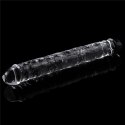 PODWÓJNE DILDO FLAWLESS CLEAR DOUBLE DILDO 12''
