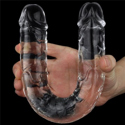 PODWÓJNE DILDO FLAWLESS CLEAR DOUBLE DILDO 12''