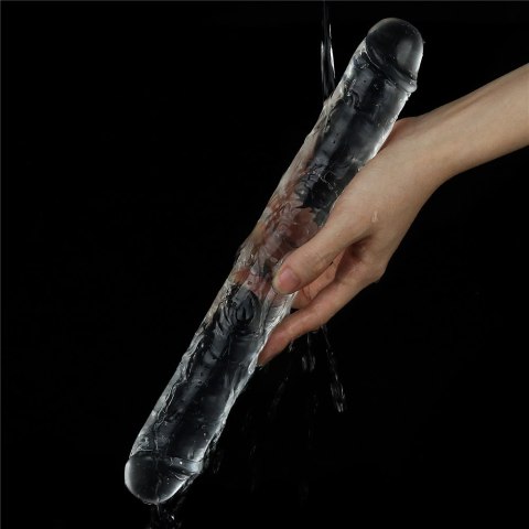 PODWÓJNE DILDO FLAWLESS CLEAR DOUBLE DILDO 12''