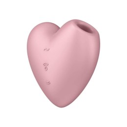 Stymulator łechtaczki Cutie Heart Light Red Satisfyer