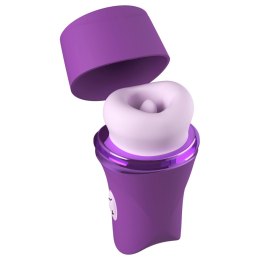 Wibrator do łechtaczki Lush Kiss Plush Purple Fantasy for Her