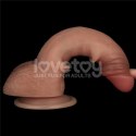 DILDO 7.5'' SLIDING SKIN PRO DUAL LAYER SILICONE DONG