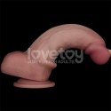 DILDO 8'' SLIDING SKIN PRO II DUAL LAYER SILICONE DONG