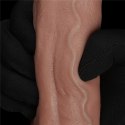 DILDO 9'' DUAL LAYERED SILICONE COCK