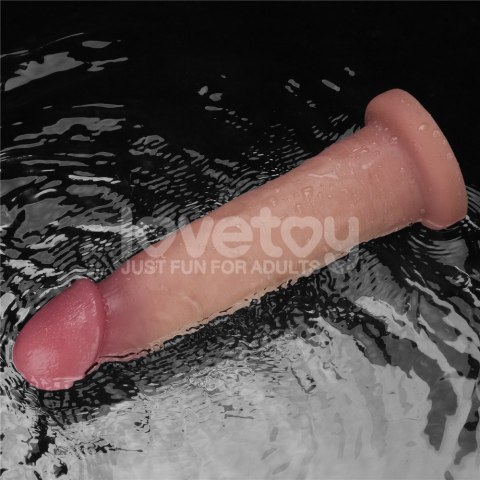 DILDO 9" VIBRATING SLIDING SKIN PRO II SILICONE DONG