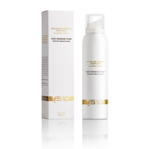 Fizzy Massage Foam With Indecent Fragrance 150Ml YESforLOV