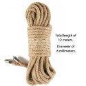 LINA DO KRĘPOWANIA REBELLION HEMP BONDAGE ROPE