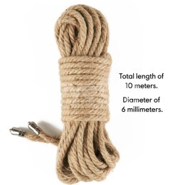 LINA DO KRĘPOWANIA REBELLION HEMP BONDAGE ROPE