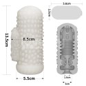 MASTURBATOR KNIGHTS RING VIBRATING DUAL PURPOSE SLEEVE-DRIP