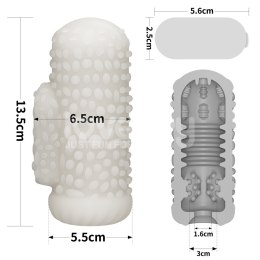 MASTURBATOR KNIGHTS RING VIBRATING DUAL PURPOSE SLEEVE-DRIP