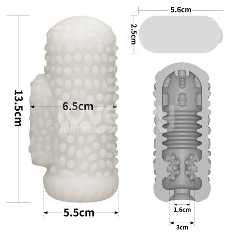 MASTURBATOR KNIGHTS RING VIBRATING DUAL PURPOSE SLEEVE-DRIP
