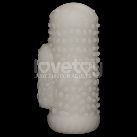 MASTURBATOR KNIGHTS RING VIBRATING DUAL PURPOSE SLEEVE-DRIP