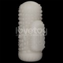 MASTURBATOR KNIGHTS RING VIBRATING DUAL PURPOSE SLEEVE-DRIP