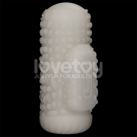 MASTURBATOR KNIGHTS RING VIBRATING DUAL PURPOSE SLEEVE-DRIP