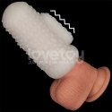 MASTURBATOR KNIGHTS RING VIBRATING DUAL PURPOSE SLEEVE-DRIP