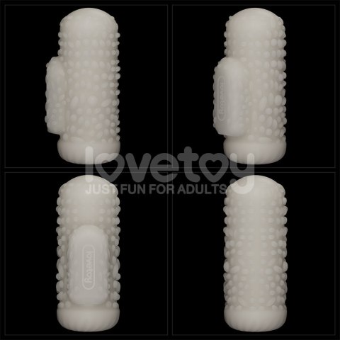 MASTURBATOR KNIGHTS RING VIBRATING DUAL PURPOSE SLEEVE-DRIP