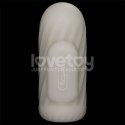 MASTURBATOR KNIGHTS RING VIBRATING DUAL PURPOSE SLEEVE-SPIRAL