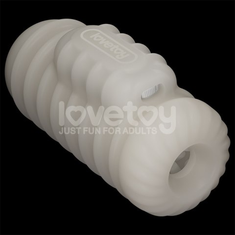 MASTURBATOR KNIGHTS RING VIBRATING DUAL PURPOSE SLEEVE-WAVY