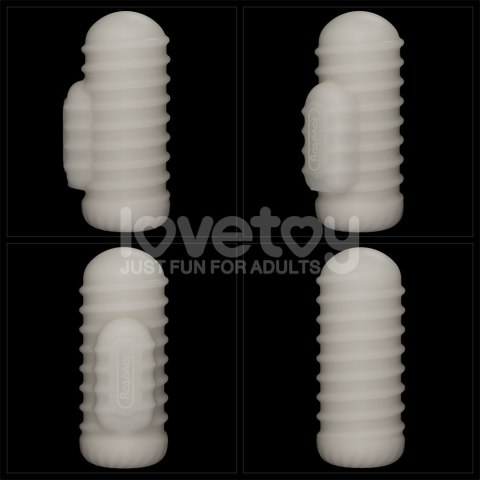 MASTURBATOR KNIGHTS RING VIBRATING DUAL PURPOSE SLEEVE-WAVY