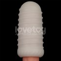 MASTURBATOR KNIGHTS RING VIBRATING DUAL PURPOSE SLEEVE-WAVY