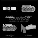 MASTURBATOR KNIGHTS RING VIBRATING DUAL PURPOSE SLEEVE-WAVY