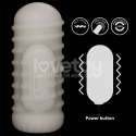 MASTURBATOR KNIGHTS RING VIBRATING DUAL PURPOSE SLEEVE-WAVY