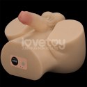 REALISTYCZNE TUŁOWIE MASTURBATOR STREETGIRL'S DUAL MOTOR SENSATION PULSE WITH DILDO