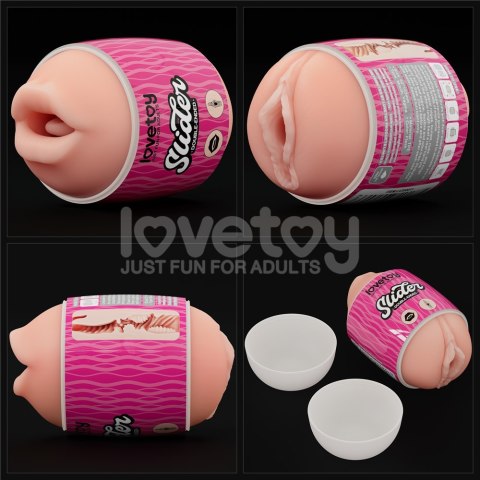 SLIDER DOUBLE-ENDED MASTURBATOR