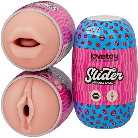 SLIDER DOUBLE-ENDED MASTURBATOR