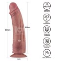 WIBRATOR 10.5'' VIBRATING DUAL DENSITY POWER COCK