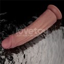 WIBRATOR 10.5'' VIBRATING DUAL DENSITY POWER COCK