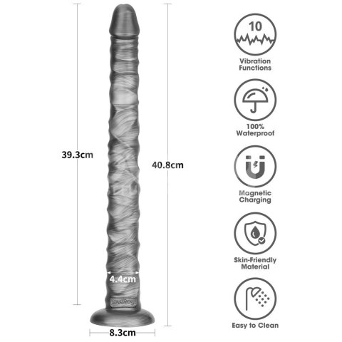 WIBRATOR 16" KING SIZED VIBRATING VIBRAX SLIDER