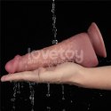 WIBRATOR 8.5'' VIBRATING DUAL DENSITY POWER COCK